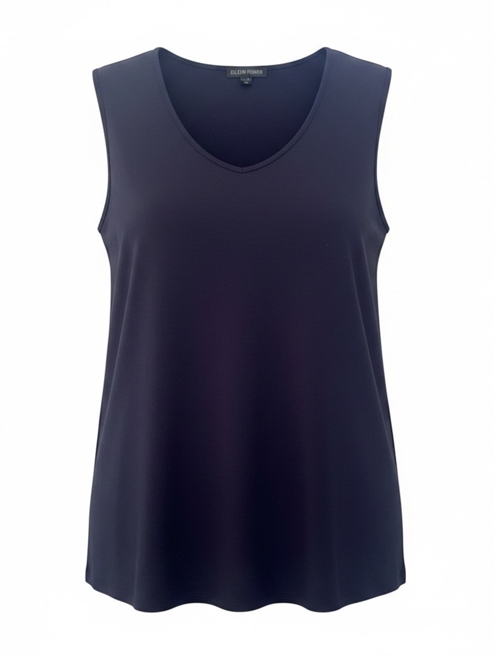 Eileen‎ Fisher XS TP Navy Tank Top Classic Preppy Cottagecore Fairy Boho